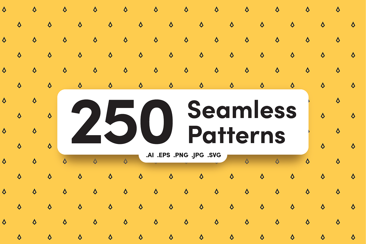 250 Seamless Patterns, a Pattern Graphic by BenDesigner (Photo 1 of 6)