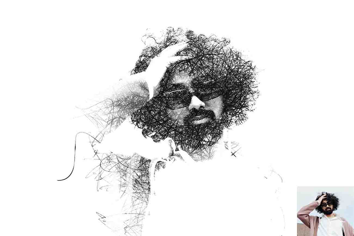 Faster Sketch Effect Ps Action, an Action Add-On by Studio Retouch (Photo 15 of 34)