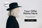 Canva Sales Page - Black and Beige, a Templates & Theme by Freedom Business Shop (Thumbnail 1 of 10)