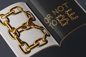 Golden Chain Font