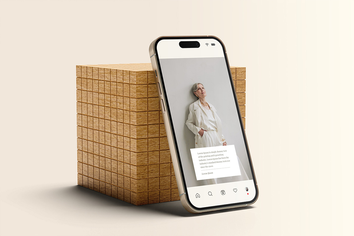 iPhone Mockup, an iPhone Mockup by graphic_keY (Photo 2 of 2)