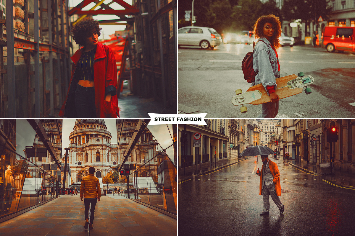 4 Street Fashion Photoshop Actions preview 7