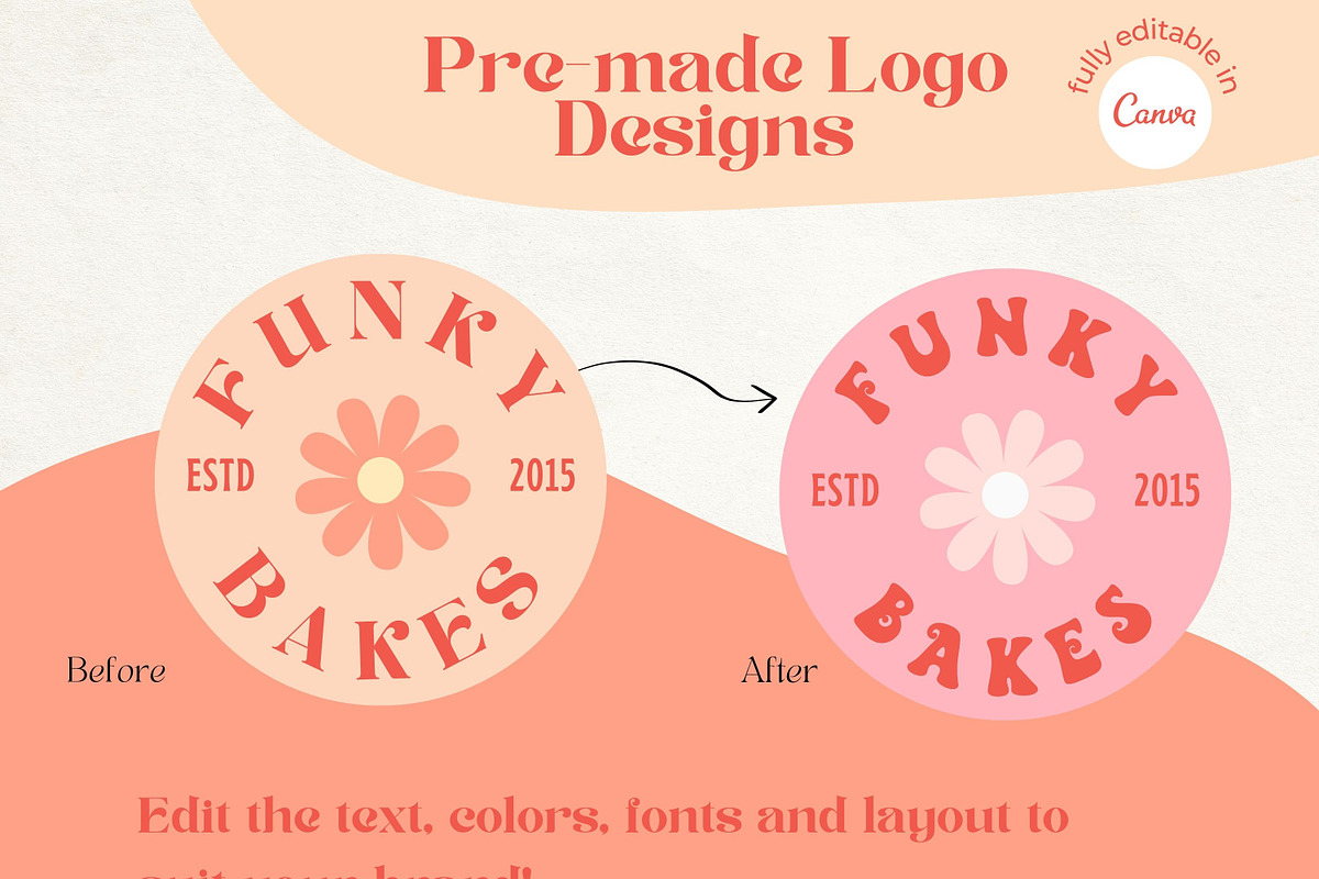 Funky Logo Templates, a Branding & Logo Template by Hell Yeah Designs (Photo 3 of 4)