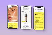 Skincare Figma Landing Page, a Landing Page Template by Supanium Studio (Thumbnail 2 of 5)