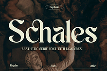 Scales - Aesthetic Ligatures Serif