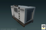 Stationary diesel generator, a Cars & Vehicle 3D Model by 3DCaster (Thumbnail 3 of 6)