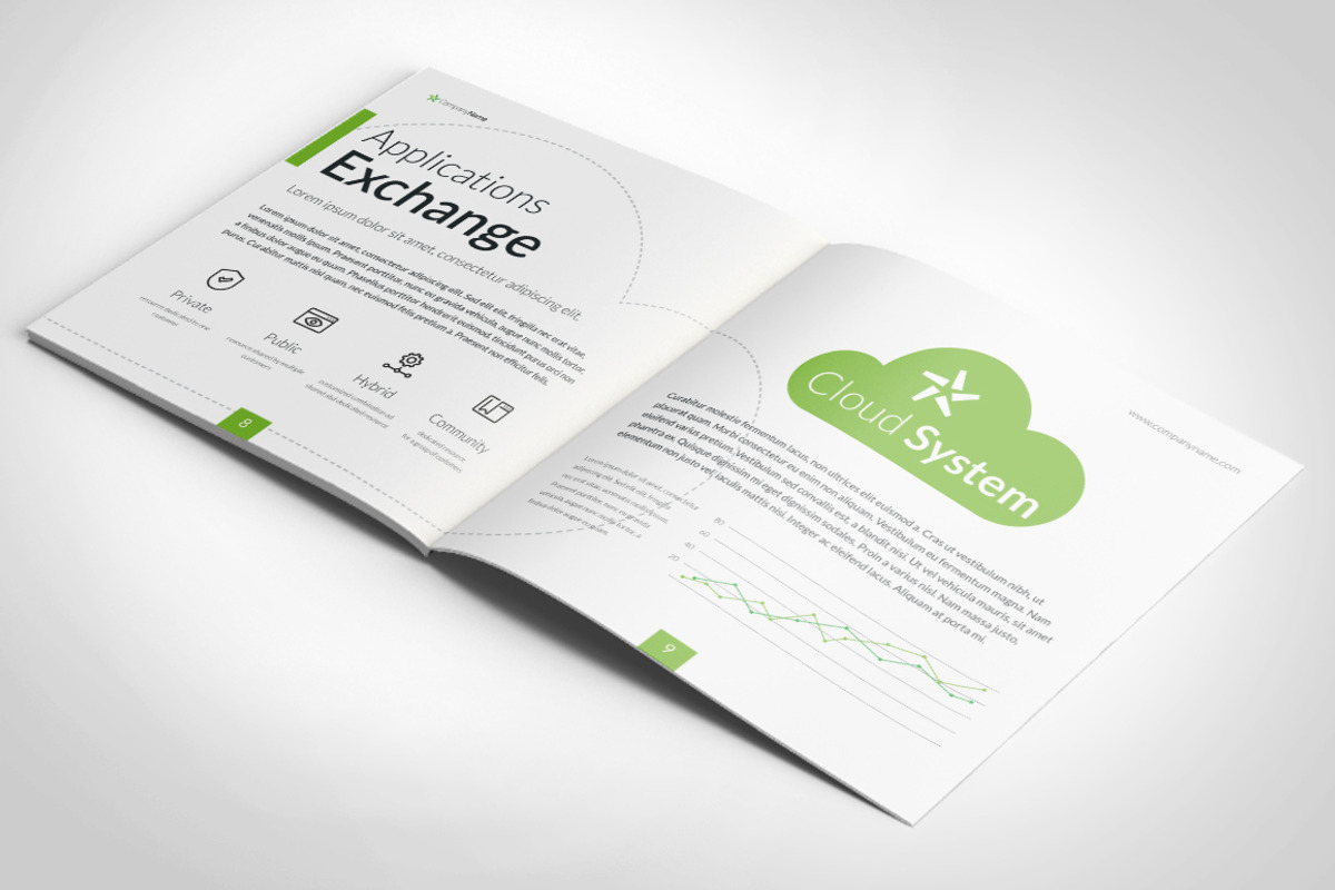 Software and Solutions Brochure, a Brochure Template by buttonpl (Photo 4 of 7)