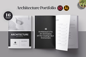 Architecture Portfolio, a Brochure Template by Pixelpick