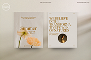 Flora Social Media Bundle 50 Posts, a Social Media Template by Twelve Four Studio (Thumbnail 3 of 9)