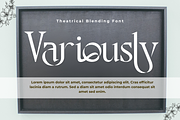 Theatrical Blending - Elegant Font, a Serif Font by 177Studio (Thumbnail 2 of 8)