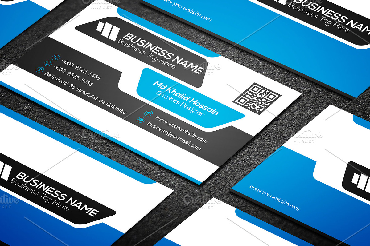 Creative Card Business Identity, a Business Card Template by Shishir Khan (Photo 3 of 3)