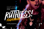 Naughty Klan - Street Type, a Font by ikiiko (Thumbnail 4 of 8)