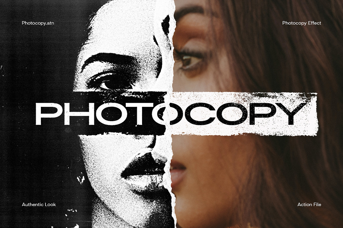 Photocopy Effect, an Action Add-On by Divided.co (Photo 1 of 6)