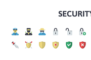Security Flat Icons, an Icon by PixelBazaar (Thumbnail 2 of 2)