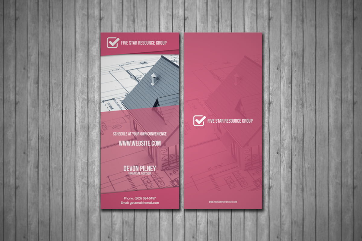 Realistic Rack Card Mock Up, a Print Template by Creative Shop (Photo 1 of 6)