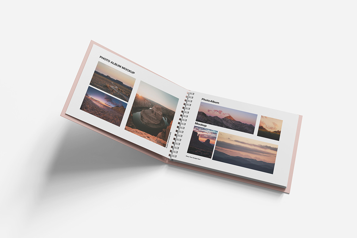 Photo Album Mockup, a Product Mockup by MrLetters (Photo 5 of 5)