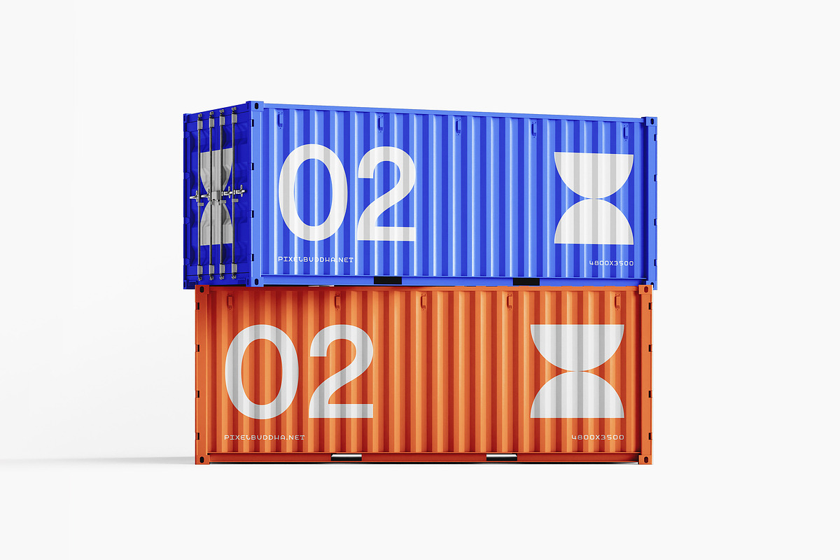 Cargo: Shipping Container Mockups, an Advertising Mockup by pixelbuddha.net (Photo 4 of 6)