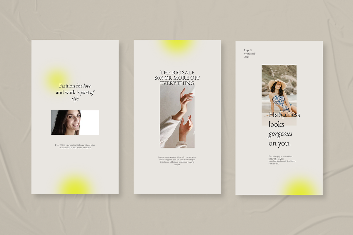 Gorgeous - Instagram Stories & Post, a Social Media Template by Creatchees.std (Photo 3 of 6)