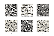 Distorted Seamless Patterns | Vol. 2, a Pattern Graphic by Curly_Pat (Thumbnail 2 of 9)