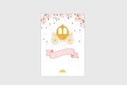 Princess Carriage Invitation, an Invitation Template by mpcprintables (Thumbnail 3 of 3)