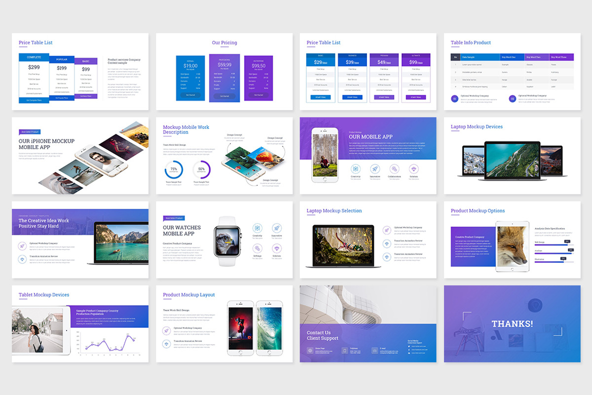 Vero Powerpoint Template Design, a Presentation Template by Rocketstill (Photo 8 of 9)