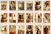 NOSTALGIC CIRCUS CLIPART, a Person Illustration by Daring Digies (Thumbnail 2 of 10)