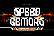 Speed Gemors - Racing Car Font