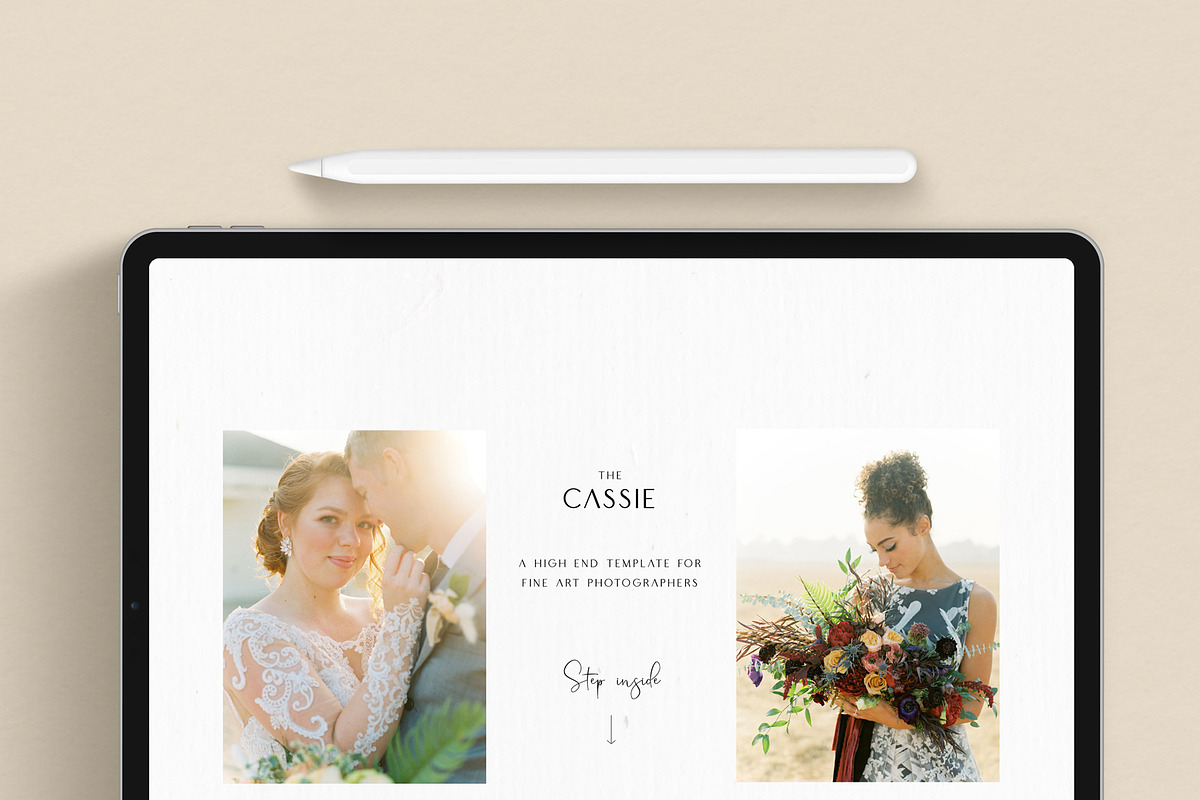 The Cassie - Showit Website Template, a Websites & App Template by Gillian Sarah
