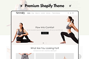 Serenity - Premium Shopify Theme, a Shopify Template by Xynotheme (Thumbnail 1 of 7)