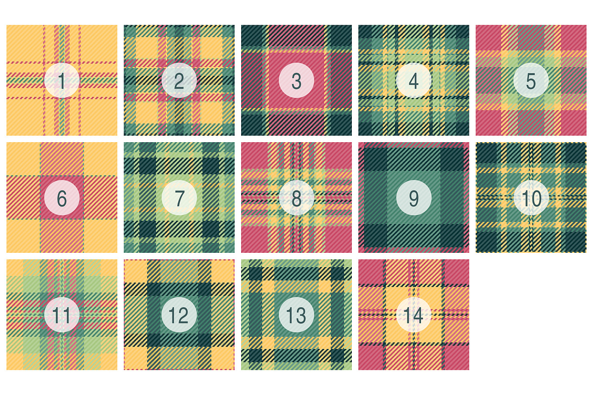 #231 Rustic Cozy Blankets, a Pattern Graphic by Plaid4You (Photo 2 of 5)