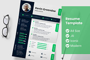 Note Resume Template, a Resume Template by rivatxfz (Thumbnail 1 of 2)