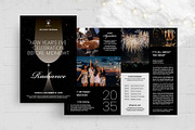 New Year Gala Event Program Template, a Flyer Template by BrandPacks (Thumbnail 1 of 5)