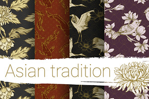 Asian Tradition. 8 Patterns