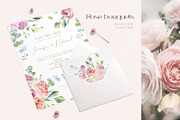 Rose Garden Watercolor Set, a Decorative Illustration by Eva Katerina (Thumbnail 2 of 9)
