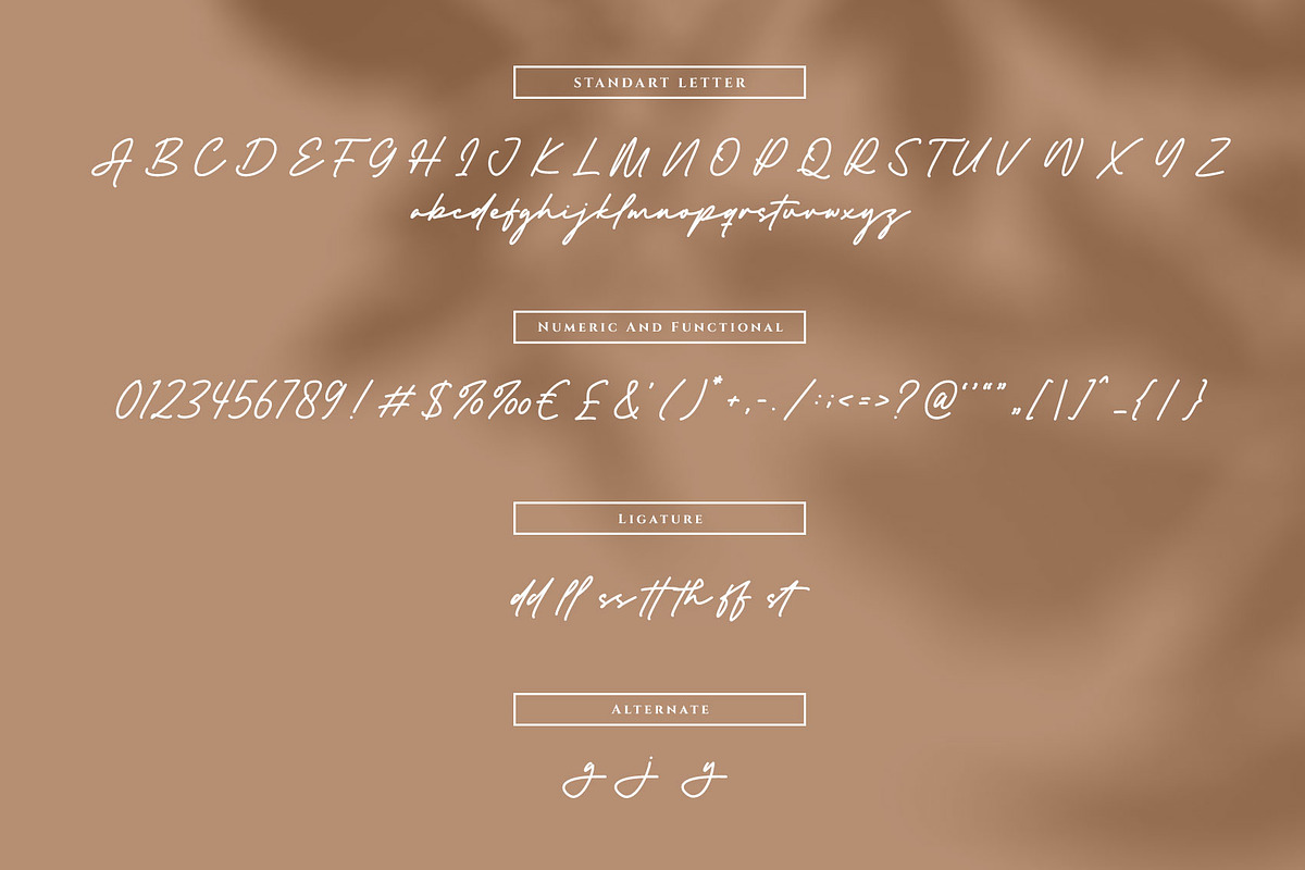 Roslyna Creative Business Font, a Handwritten Font by RantautypeStudio (Photo 14 of 15)