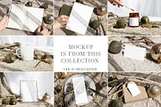 Xmas Card Mockup 4x9 Menu ch4, a Merchandise Mockup by PawMockups (Thumbnail 7 of 10)