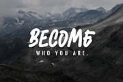 INCREDIBLE - Handwritten Font, a Script Font by Analogous (Thumbnail 5 of 13)