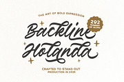Verdons Wild - Vintage Brush Script, a Script Font by Bale Type (Thumbnail 2 of 10)