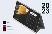 Calendar 2023 Template 9 - Sunday, a Templates & Theme by Florin Chitic (Thumbnail 1 of 2)