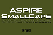 Aspire SmallCaps Family, a Sans Serif Font by GRYPE (Thumbnail 1 of 6)