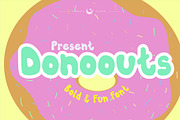 Donoouts Bold and Fun Font, a Font by Remnand Studio (Thumbnail 1 of 9)