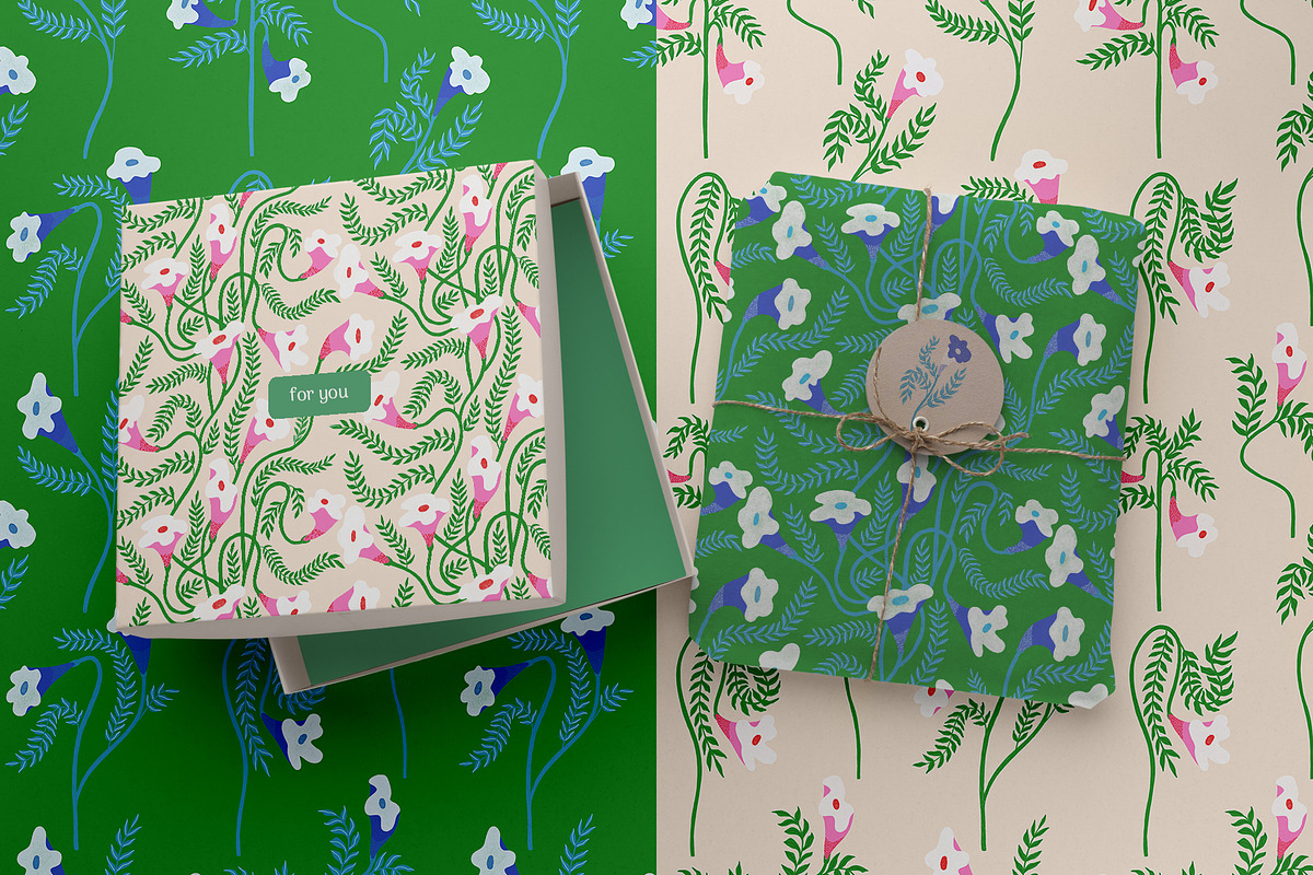 Boho Chic floral patterns, a Pattern Graphic by Annakniaz (Photo 12 of 17)