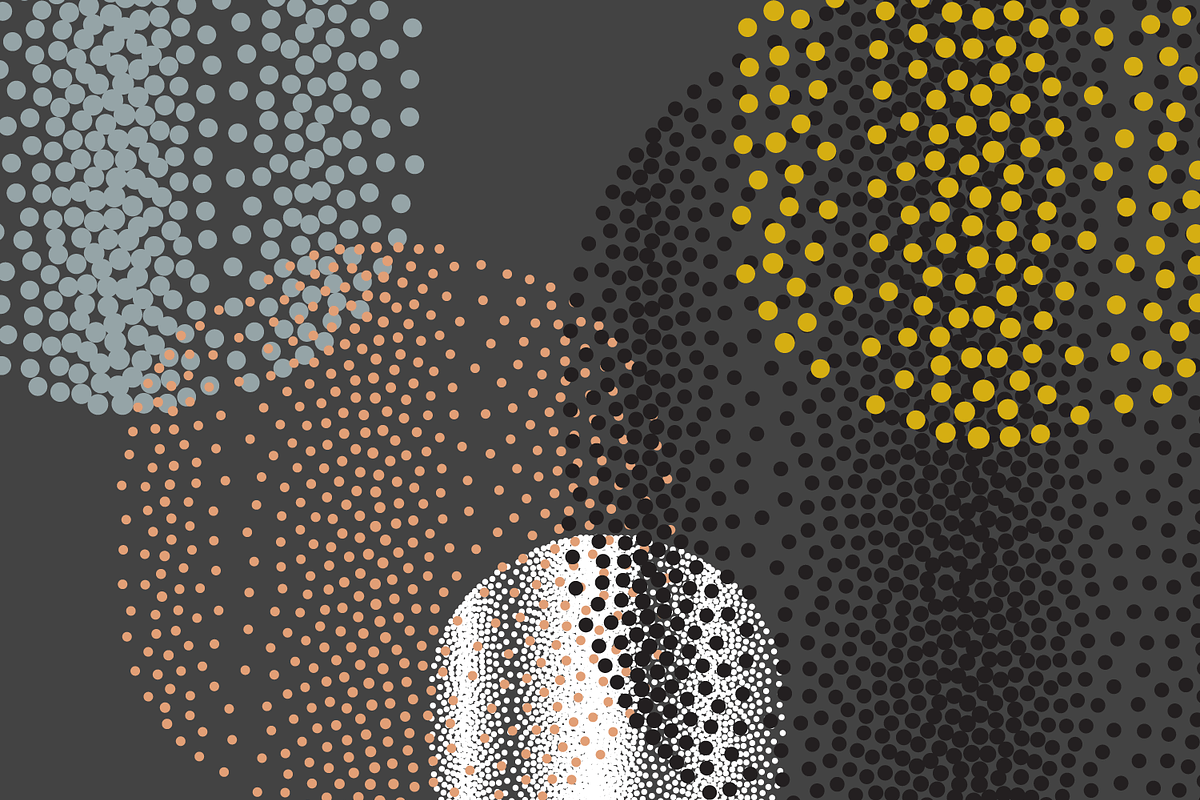 Circle Tones Vol. 19 | 20 Vectors, a Texture Graphic by invisiblelayer (Photo 5 of 5)