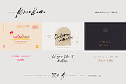 Unbound Anthem handwritten font, a Handwritten Font by Minna Kaario (Thumbnail 14 of 14)