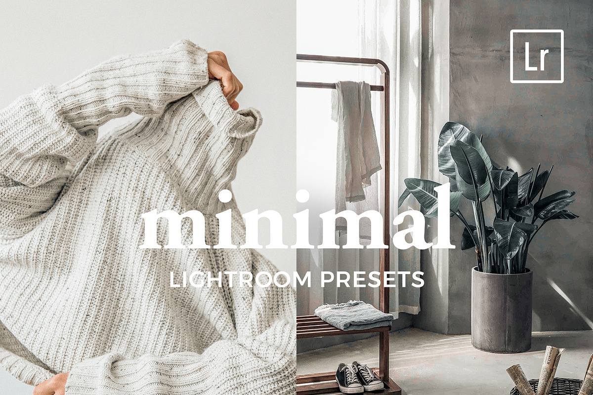 4 Lightroom Presets MINIMAL, an Action Add-On by Graace Studio (Photo 1 of 8)