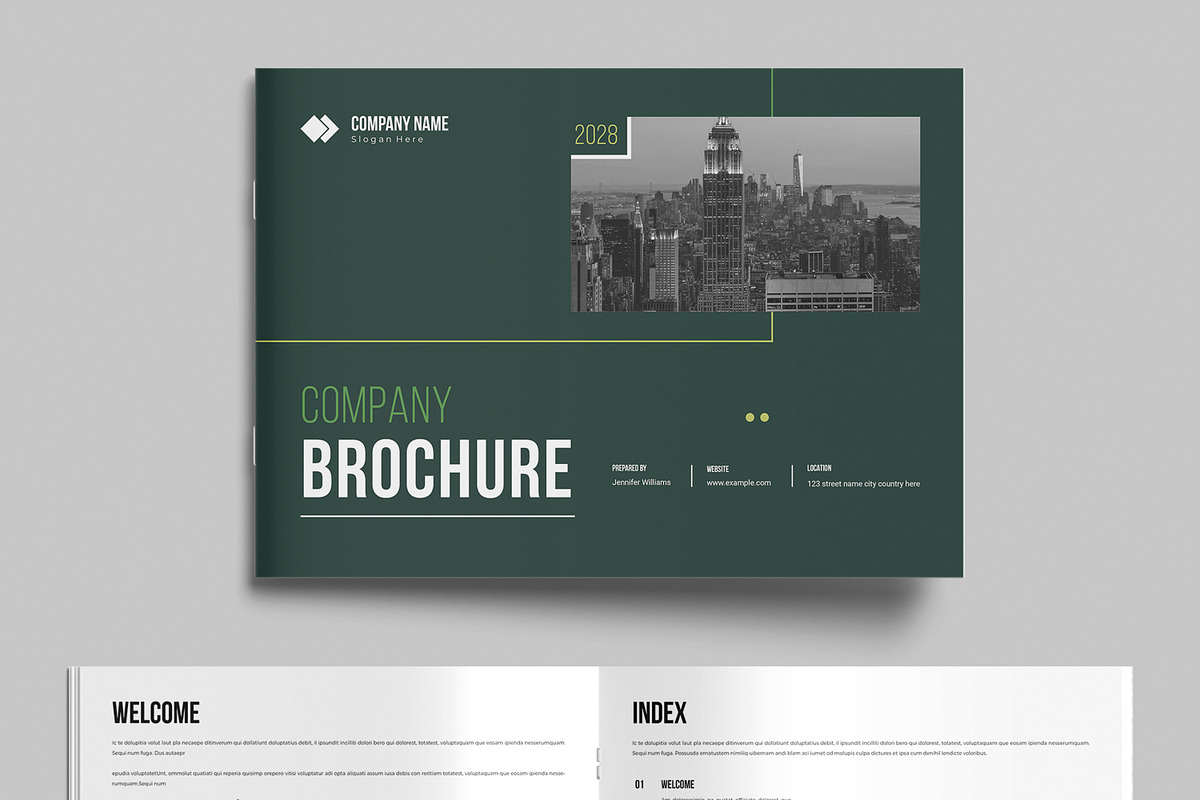 Company Brochure Landscape Design preview 2