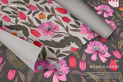 Morris Floral Pattern and Motifs, a Pattern Graphic by likorbut (Thumbnail 10 of 11)