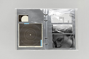 Moodboard Binder Mockup