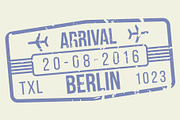 Passport Stamps & Travel Visa Signs, a Transportation Illustration by Kaushal Jangid (Thumbnail 12 of 14)