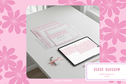 Blush Blossom Seamless, a Pattern Graphic by AMMi (Thumbnail 4 of 4)